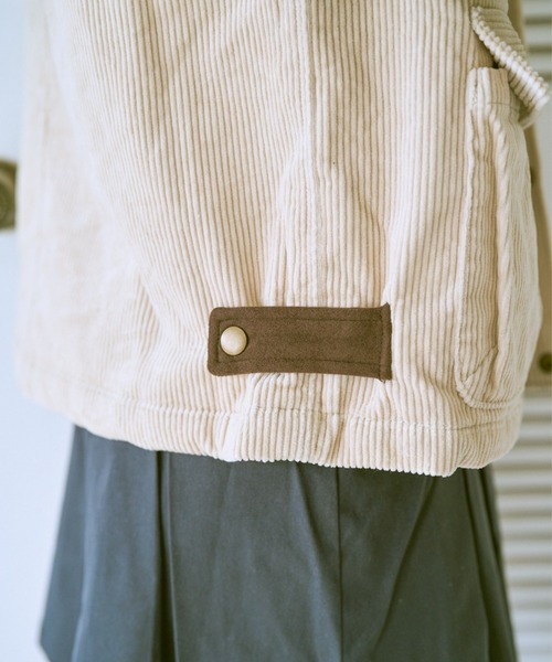 common gull products. カバーオール 軽快なステップとコーデュロイ