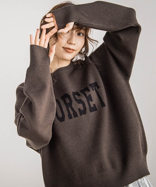 Droite lautreamont（ドロワット・ロートレアモン） ニット セーター