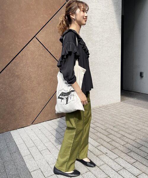 「Spick & Span」 ドルマンスリーブシャツ - ベージュ レディース Spick & Span｜コットンリネンドルマンスリーブシャツ | Rakuten