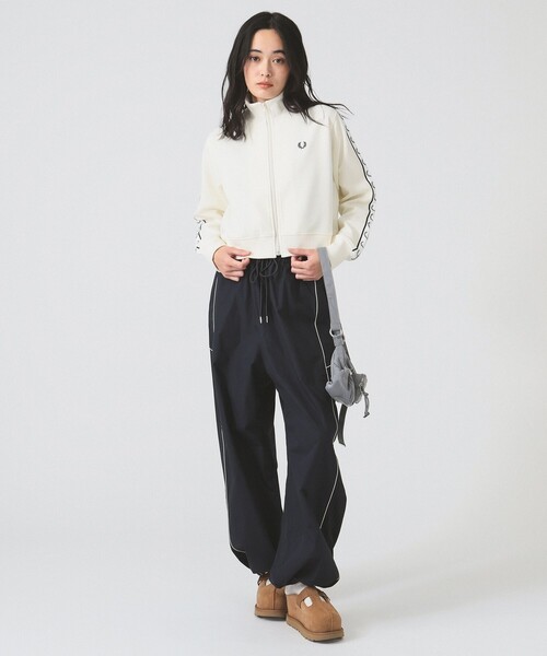 fred perry レディースジャージ FRED PERRY フレッドペリー ジャージ テープド トラック