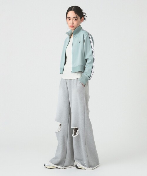 FRED PERRY ジャージ 「別注」FRED / TRACK JACKET レディース