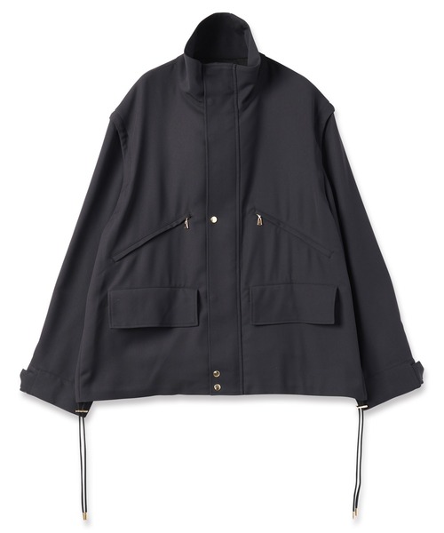 美品 CALEE キャリー メルトン ジャケット アウター ブルゾン classic_20014067