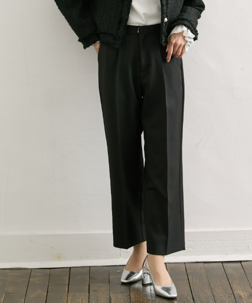 美品【Acne】セットアップ オーバーサイズジャケット ウエストゴムワイドパンツ セットアップ 2点セット ショート ジャケット ワイド パンツ