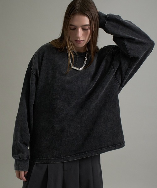 ELLUV tシャツ 「ELLUV/エルヴ」ヴィンテージスノー加工