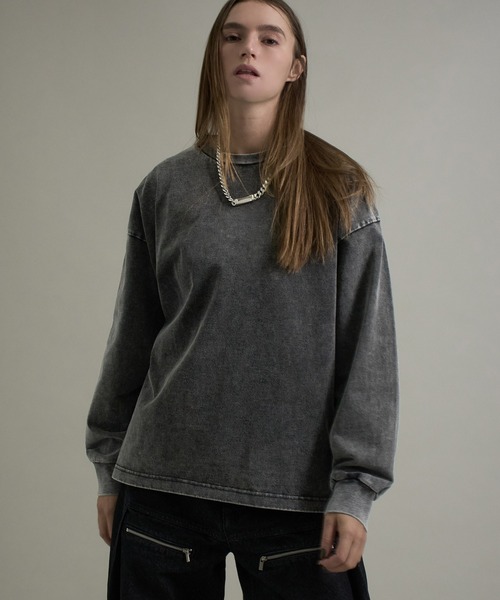 Rhude ヴィンテージ加工 ロンT RHUDE】ルード ヴィンテージ加工 USA製 ロンT 長袖 XLサイズ