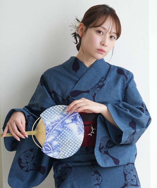 utatane 扇子 うちわ 竹うちわ utatane×有松絞り 日本製 : ZOZOTOWN