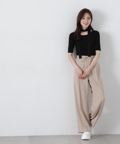 PROPORTION BODY DRESSING ニット セーター チョーカー付
