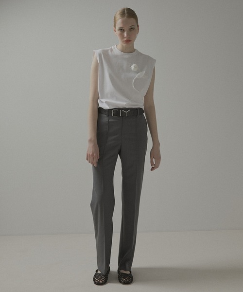 ル シェル ブルー - LE CIEL BLEU | Layered Straight Pants