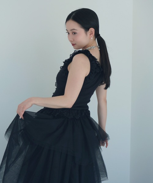 eimy istoire スカート ボリュームチュールスカート : ZOZOTOWN