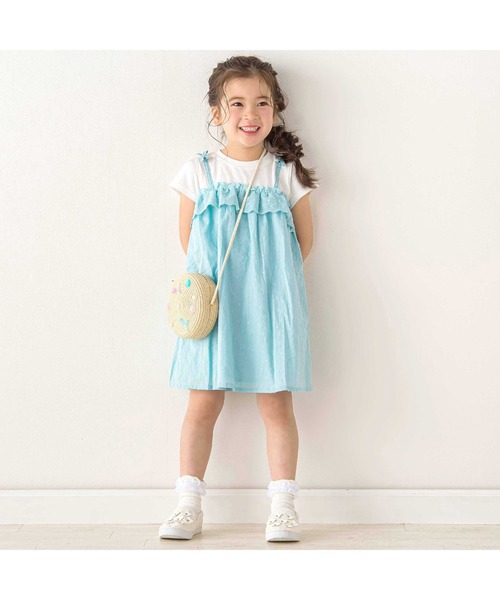 SLAP SLIP（スラップスリップ） ワンピース 「お揃い」肩リボン