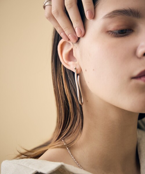 ete bijoux（エテ ビジュー） ピアス 「ドロー」 ドリップ ピアス
