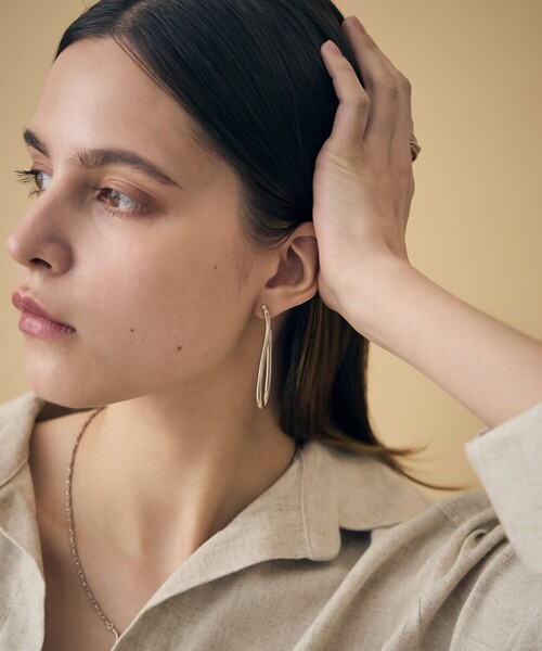 ete bijoux（エテ ビジュー） ピアス 「ドロー」 ドリップ ピアス