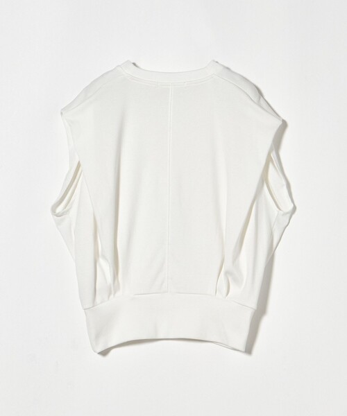 tシャツ コットンフライス ショルダータック プルオーバー レディース BEAUTY＆YOUTH UNITED ARROWS tシャツ コットンフライス