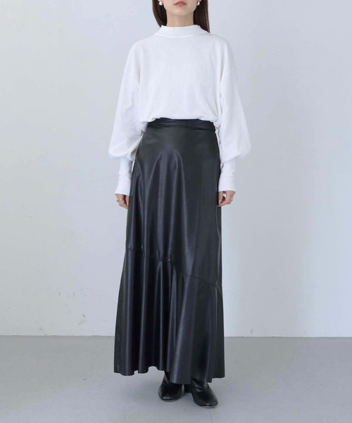 「cheriella」 長袖ニット M ネイビー レディース_画像3