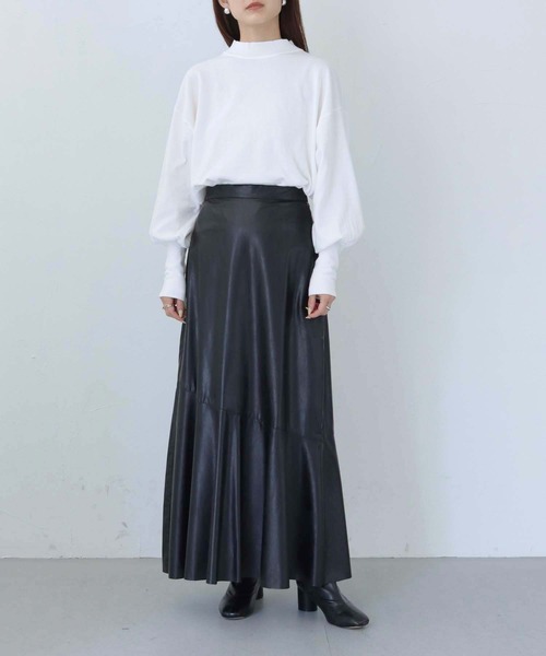 「cheriella」 長袖ニット M ネイビー レディース_画像4