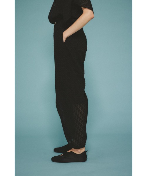 HeRIN.CYE パンツ Tuck easy pants タックイージーパンツ