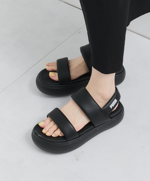 【PUMA】Mayu Puffy Sandals Women 厚底 サンダル PUMA / プーマ】MAYU PUFFY SANDALS / マユ パフィー サンダル