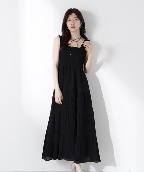 ☆関税込☆【THE GARMENT】Montenegro ミディアムワンピース セール】 MIDIUMISOLID for Ladies スリーブスイッチングAライン