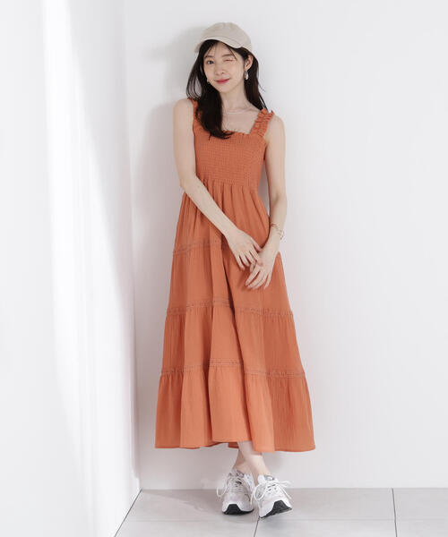 PROPORTION BODY DRESSING ワンピース 「E」レース付き