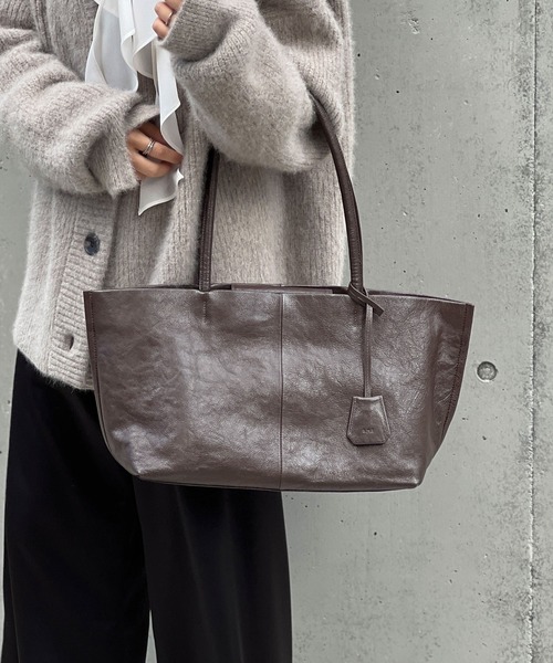 2.718ボートトートバッグ　ブラウン 羊革　美品ガリャルダガランテで購入 実用性抜群！】【2.718】ボートトート | GALLARDAGALANTE(ガリャルダ