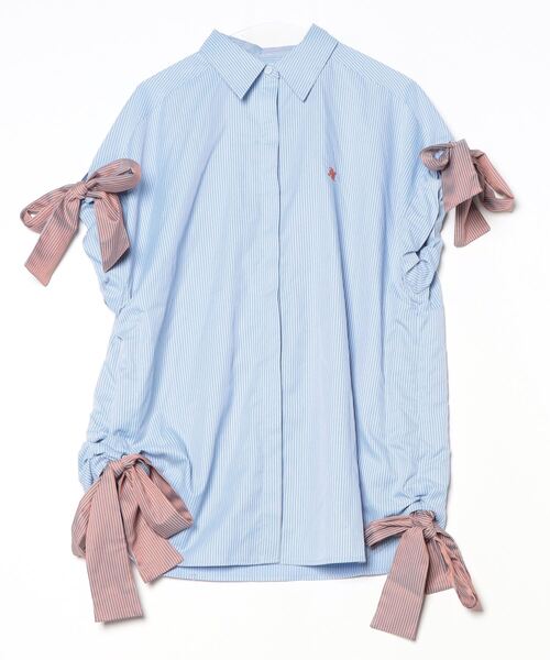 「jouetie」 半袖シャツ MEDIUM ブルー レディース