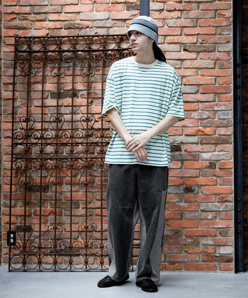 KHOKI 20AWパッチワークデニムパンツ SIZE1 KHOKI 20AWパッチワークデニムパンツ SIZE1