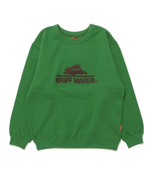 KRIFF MAYER（クリフメイヤー） トレーナー スウェット サガラ刺繍裏