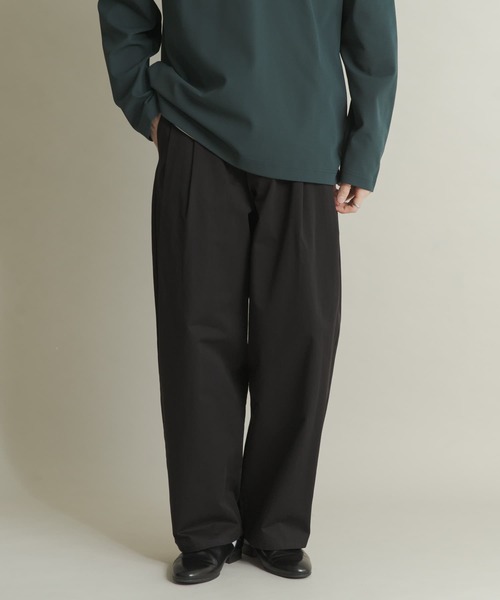 SENSE OF PLACE by URBAN RESEARCH パンツ 2タックワイドチノパンツ