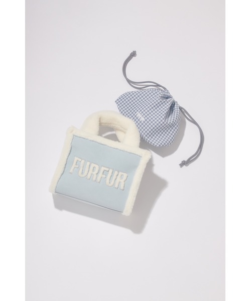 FURFUR トートバッグ 「WEB・一部店舗限定カラー」ムートンロゴトート