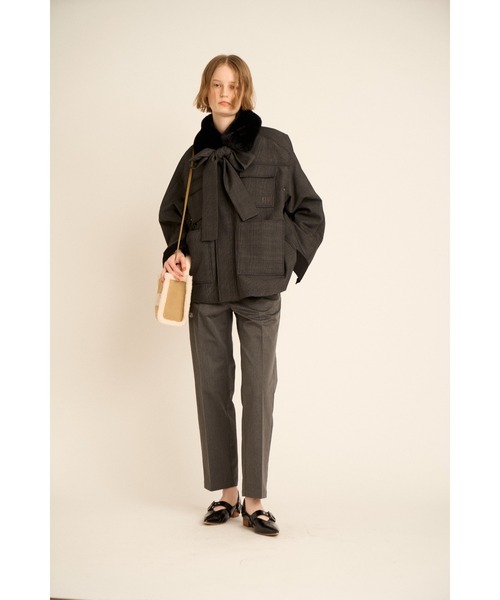 FURFUR トートバッグ 「WEB・一部店舗限定カラー」ムートンロゴトート