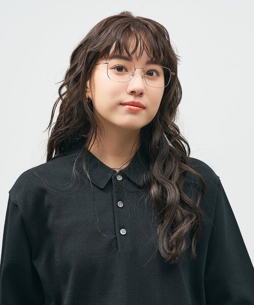 Zoff（ゾフ） 伊達メガネ メガネ 眼鏡 ウェリントン型 メガネ｜軽量