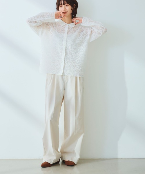 CROSS FUNCTION（クロスファンクション） ワイドパンツ チノパン 「UV