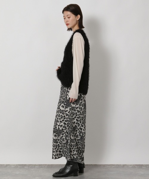 LAKOLE（ラコレ） スカート レオパードフレアスカート / 591243