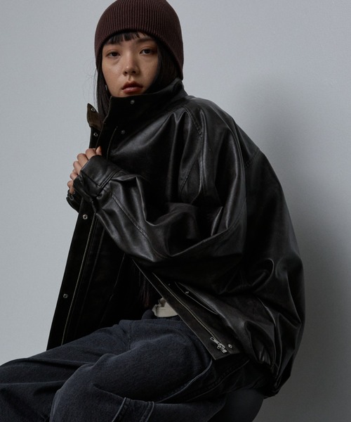 NOMINE（ノミネ） ブルゾン アウター ドルマンボリュームブルゾン