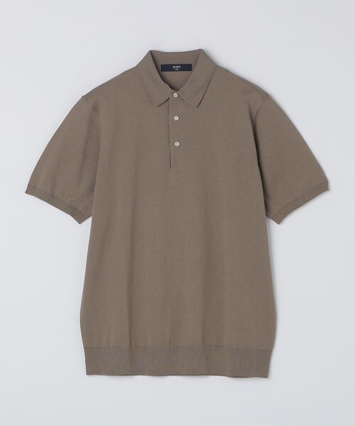 「SHIPS Colors」 半袖ニット MEDIUM ネイビー メンズ_画像6