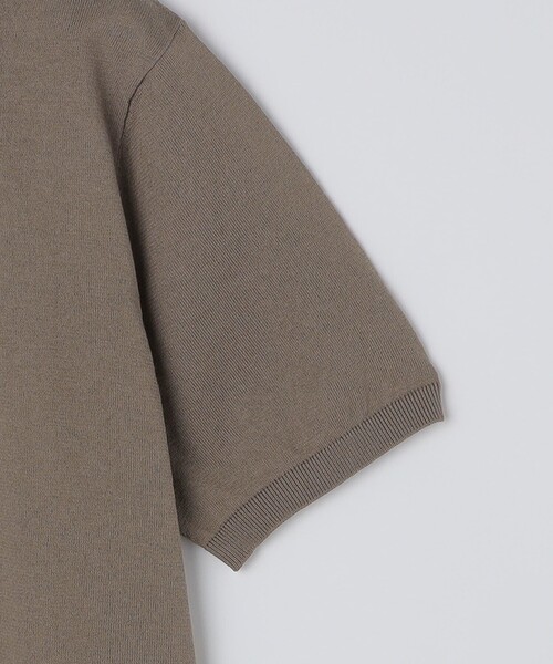 「SHIPS Colors」 半袖ニット MEDIUM ネイビー メンズ_画像9
