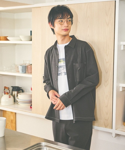 HOMME PLISSE ISSEY MIYAKE 「HOMME MIYAKE」 半袖Tシャツ 2 グリーン