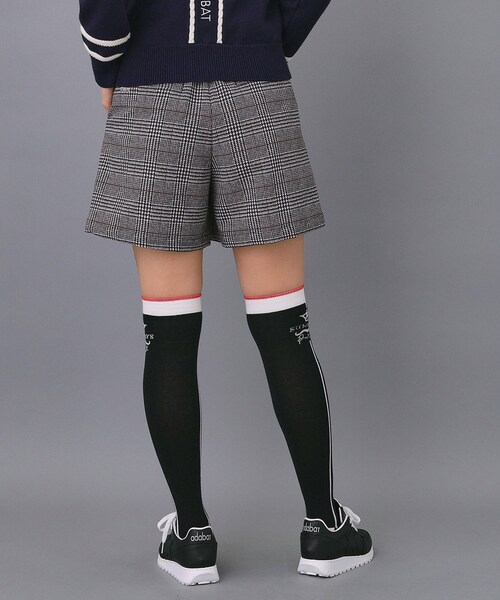 パンツ 「ADABAT NAVY」ハイブリッドダウンキュロット レディースの画像