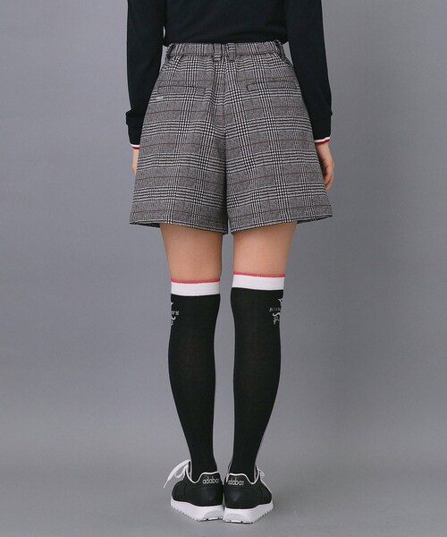 パンツ 「ADABAT NAVY」ハイブリッドダウンキュロット レディースの画像
