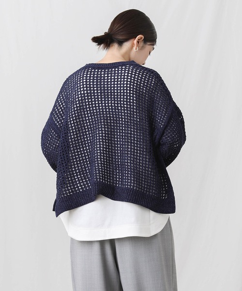 「Gready Brilliant」 「huitieme nid」長袖ニット FREE ブラウン レディース_画像3