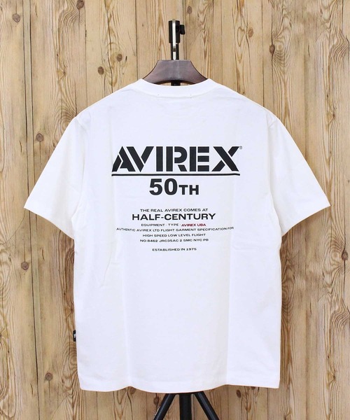 AVIREX（アヴィレックス） tシャツ 50th Anniversary T-SHIRT メンズ 