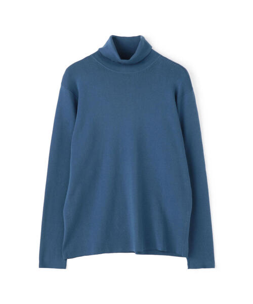 ライトブルータートルネックセーター TOMORROWLAND（トゥモローランド） タートルネックニット S ライト