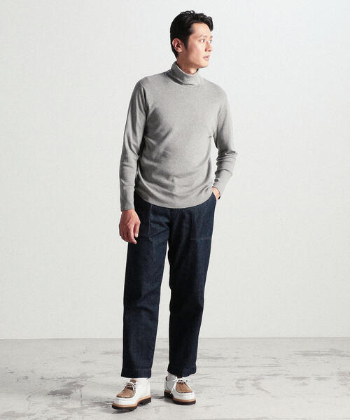 TOMORROWLAND（トゥモローランド） タートルネックニット S ライト