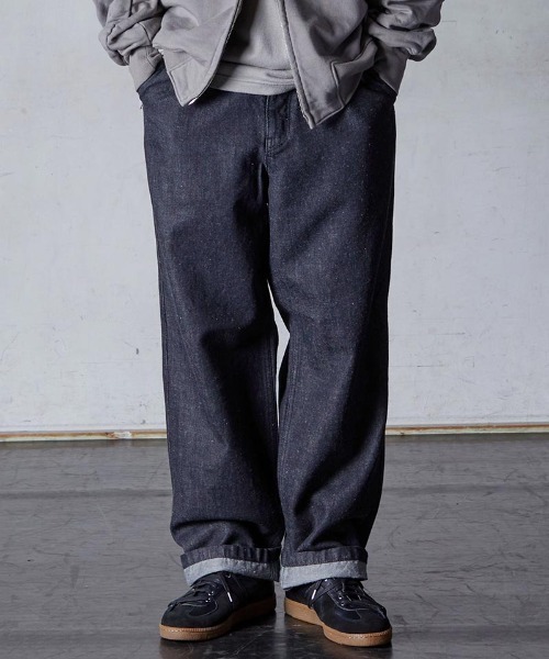 EGO TRIPPING（エゴトリッピング） 加工デニムパンツ 29 ブラック