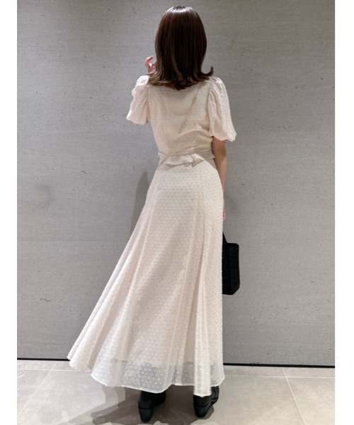 SNIDEL（スナイデル） ロングスカート 0 アイボリー レディース  