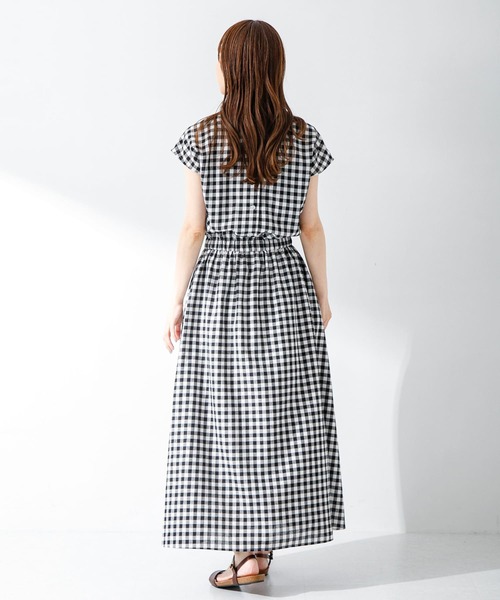 「URBAN RESEARCH Sonny Label」 半袖ワンピース 38 ブラック レディース_画像9