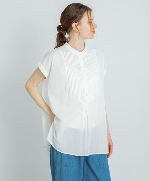 「URBAN RESEARCH Sonny Label」 半袖ブラウス FREE ブラック レディース_画像5