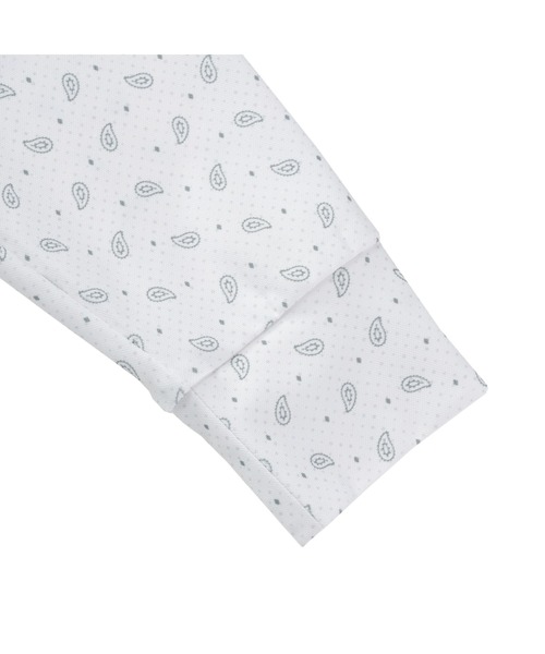 ZOY（ゾーイ） シャツ MEN ペイズリープリント 長袖シャツ メンズ