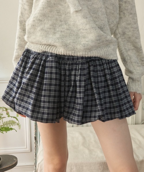 Birthday room（バースデイルーム） スカート チェックバルーン