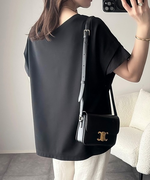 「classicalelf」 半袖カットソー X-LARGE ブラック レディース_画像3